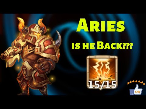 Aries | Skill 15 | Is he still usable??? | Castle Clash