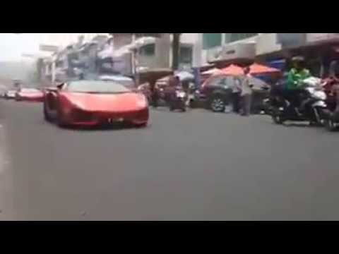 Lamborghini jakarta Hadir di kota medan
