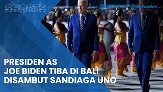 Presiden AS Joe Biden Tiba di Bali untuk Hadiri KTT G20, Disambut Menparekraf Sandiaga Uno
