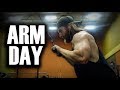Arm Day - 18 Year Old Bodybuilder Zach Gonring
