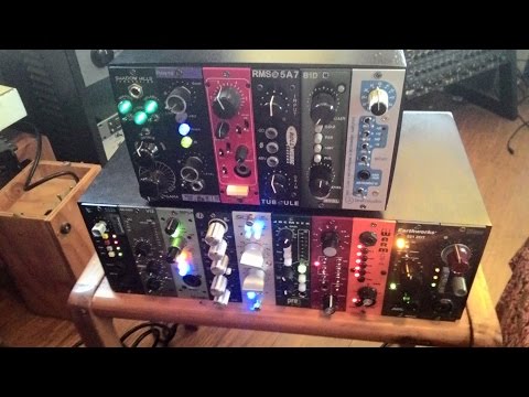 Gearshoot - Preamps  - Buzz Audio Elixir vs 500 Series Pres