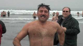 preview picture of video 'Newport, RI - Polar Bear Plunge - 2010'