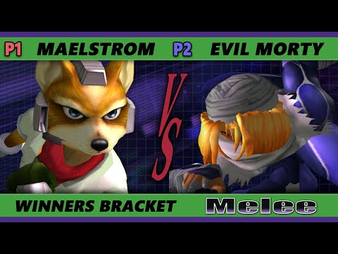 S@X 433 - Evil Morty (Sheik) Vs. Maelstrom (Fox) Smash Melee - SSBM