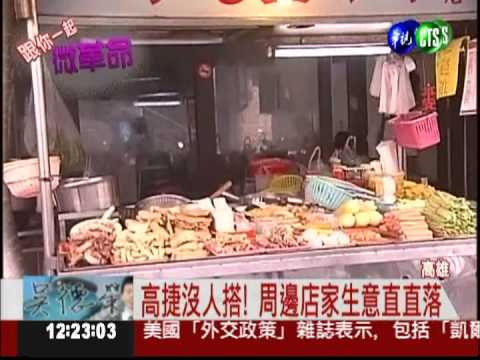 高捷冷清清 周邊店家快撐不下去