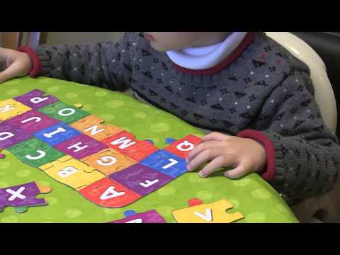 Aaron and the ABC Puzzle–Christmas 2014
