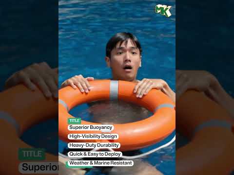 Stay Safe with High-Visibility Lifebuoys