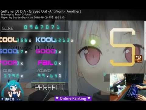 Osu! mania 4.75★ Getty vs. DJ DiA - Grayed Out -Antifront- [Another]