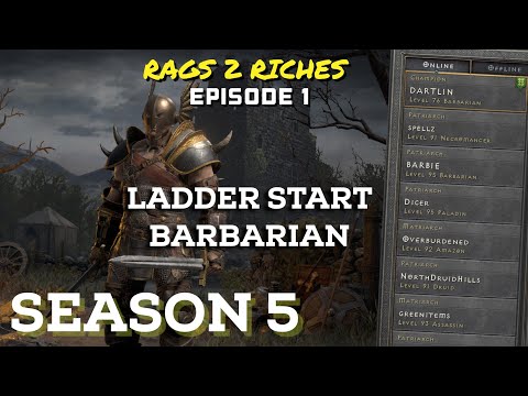 Diablo 2 Resurrected Season 5 Ladder From POOR 2 MORE