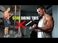 5 MISTAKES you Should Never Do on CABLE BICEP CURLS (अब बस भी करो)