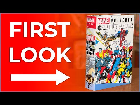 MARVEL UNIVERSE BY ARTHUR ADAMS OMNIBUS OVERVIEW | X MEN | LONGSHOT | FANTASTIC FOUR