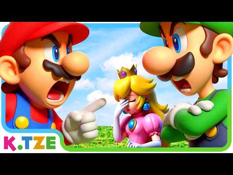 Brothers Fight. Who’s right? 🤔⚔️ Super Mario Odyssey Story