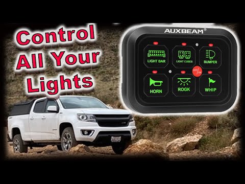 How To Install An Auxbeam Switch - 6 Gang or 8 Gang