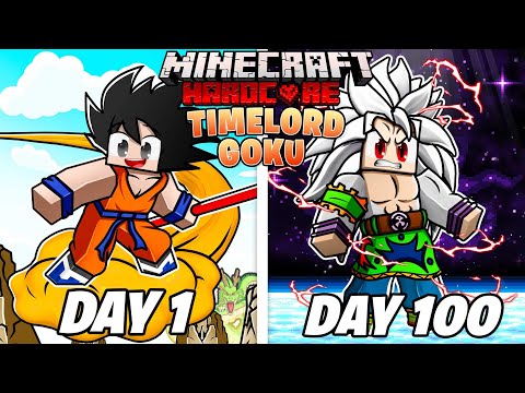 FuzionTimmy - I Played Minecraft Dragon Block C As TIMELORD-GOKU For 100 DAYS… This Is What Happened