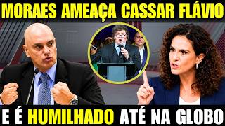 Moraes ENLOUQUECE com ofensas de Milei, ameaça CASSAR Flávio e é humilhado até na Globo!