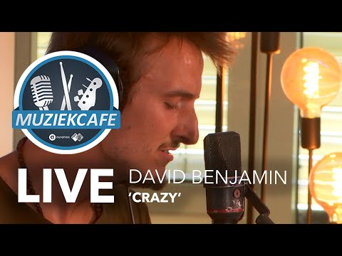 David Benjamin - 'Crazy' live bij Muziekcafé