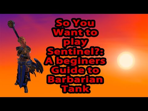 So You Want to Play Sentinel
