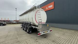 Пищевая цистерна Van Hool LEVENSMIDDELEN / 39.000L / 3-KAMMER / INOX / NL-Auflieger / APK: | Изображение 4 - Autoline