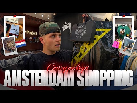 CRAZY PICK UPS & STORES😱 XXL Amsterdam Shopping Vlog🛍️🇳🇱 | Jan