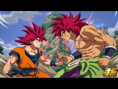 Goku training Broly to control God Ki - Dragon Ball Super Hero