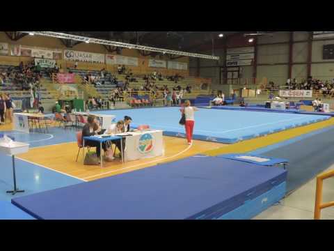 Gara nazionale 2016 CSEN specialità Alessia Cravin al trampolino