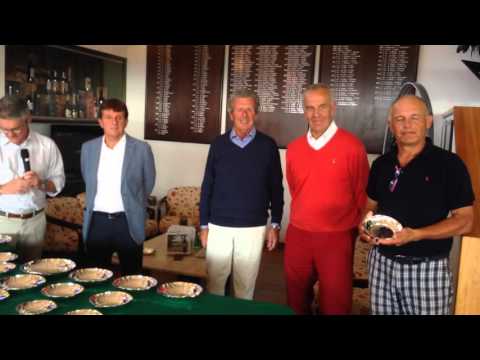 Premiazione del "XLIV CAMPIONATO INTERNAZIONALE SENIORES D'ITALIA" - G.C. Punta Ala 26.09.2015