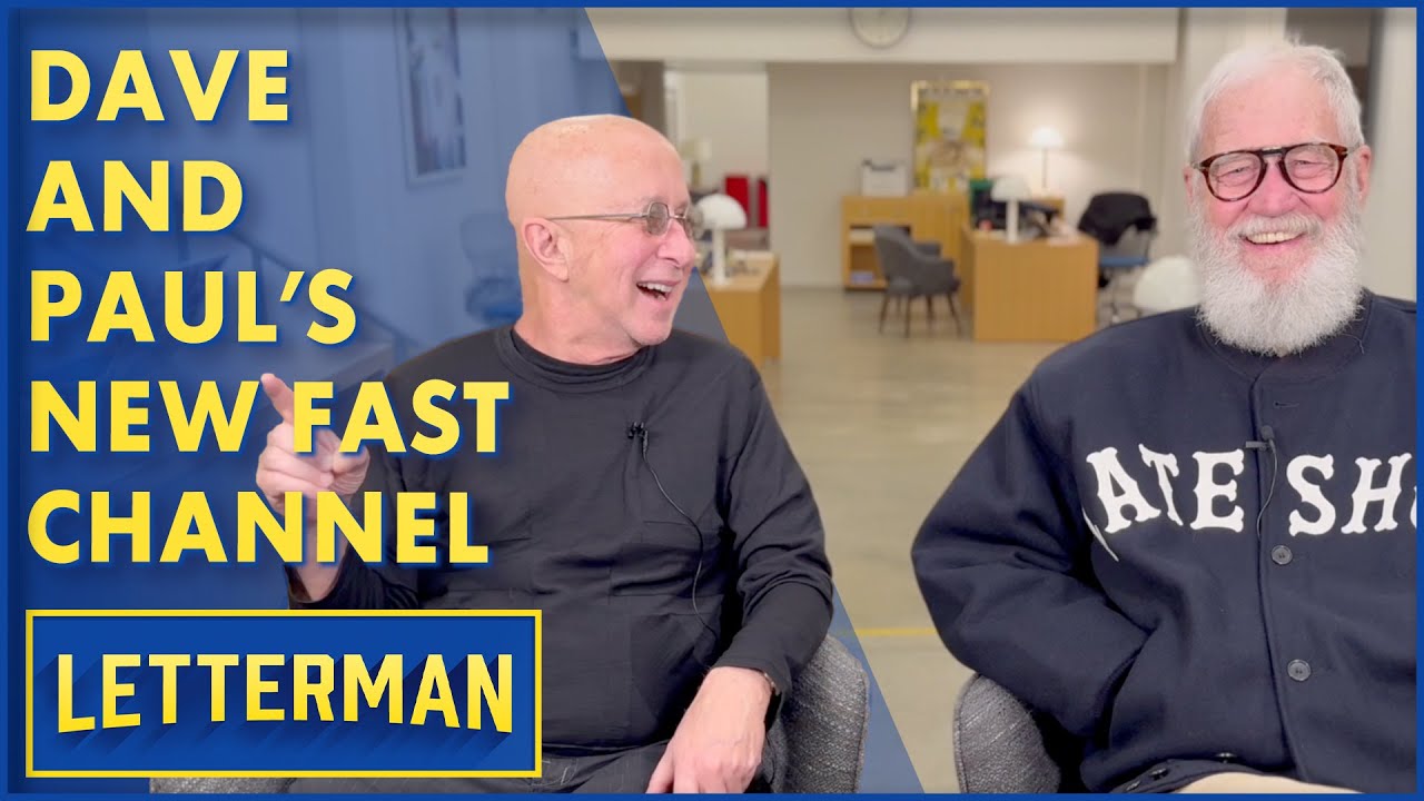 Dave Has A New FAST Channel! | David Letterman - YouTube