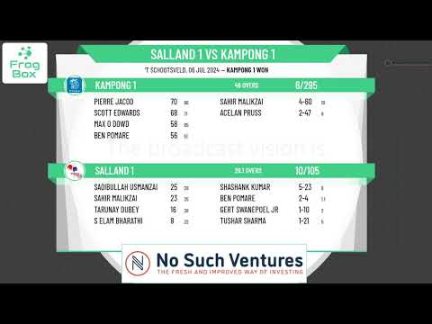 Salland 1 v Kampong 1