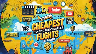 How to Find Cheapest Flights in 2025! Save Money on Travel 🚀🌍 Top 10 Hacks