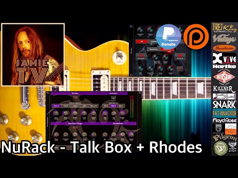 NuRack - Talkbox + Rodes. Yes, a Talk Box for iOS Music!