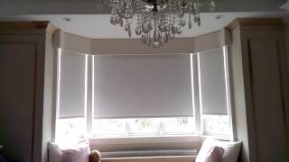Blackout Blinds on a Bay Window