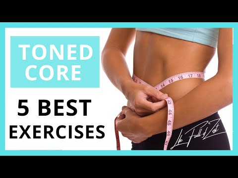 5 Best Core Exercises to get a FLAT TUMMY | LOSE BELLY FAT | Life Full of Zest🍋