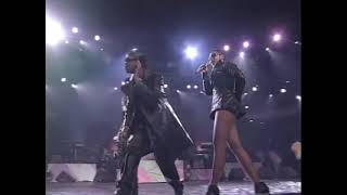 Biggie Smalls &quot;Can&#39;t You See&quot; w/ Total LIVE | + Faith Evans at Urban Aid 1995