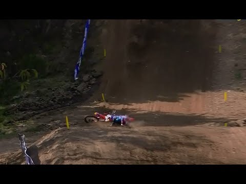 Marvin Musquin Huge Crash Giving Jeffrey Herlings The Win At Ironman National