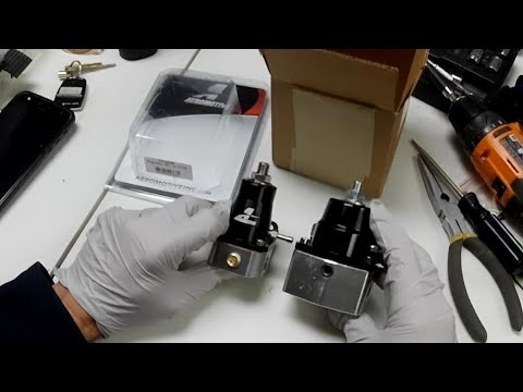 Aeromotive Fuel Pressure Regulator Unbox, Install, and Adjust For 280Z
