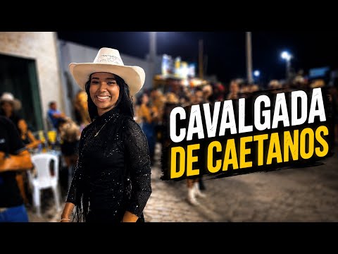 Festa de cavalgada em Caetanos Bahia 