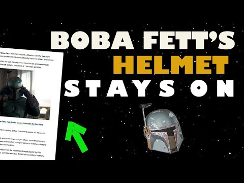 Boba Fett should never have removed his helmet | Star Wars News