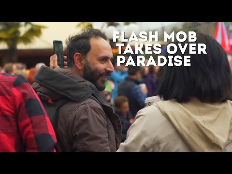 Incredible Flash Mob Sings The Lion Kings Circle of Life