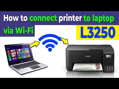 How to Connect Epson L3251 Printer to Laptop via Wi-Fi | Easy Setup for L3250, L3210, and L3256.