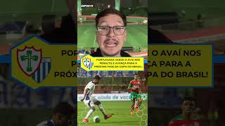 NOS PÊNALTIS! PORTUGUESA ELIMINA O AVAÍ DA COPA DO BRASIL! ⚽