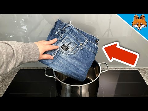 Boil your Jeans for 10 Minutes and WATCH WHAT HAPPENS💥(Unbelievable)🤯