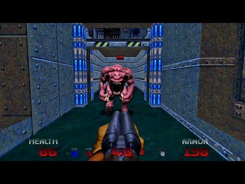 Brutal Doom 64 v2.666 [Upscaled] - Doom 2 The Way id Did - The Compound (Android/DeltaTouch)