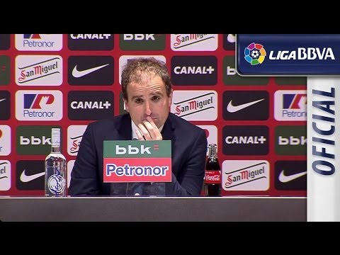 Press Conference Arrasate after Athletic Club (1-1) Real Sociedad - HD