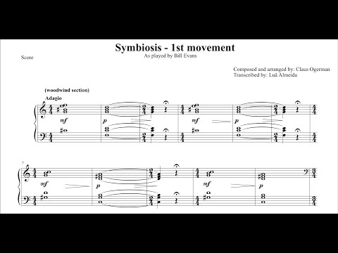 Symbiosis - Bill Evans / Claus Ogerman (transcription)