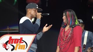 Black &amp; Francissca Peter - Kehebatan Cinta (LIVE) - #HotKoolJam