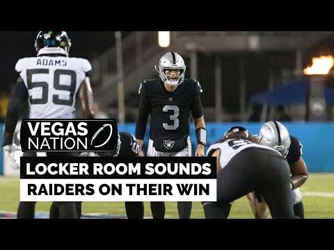 Raiders recap their 27 11 win over the Jaguars