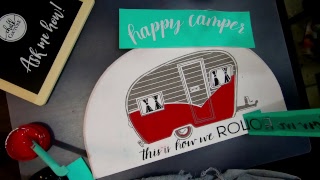 Happy Camper Chalk Couture - Live with Corbin a 9 year old