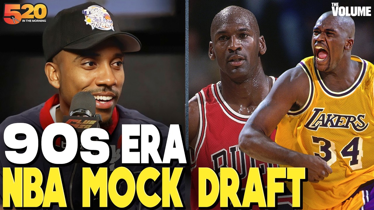 Jeff Teague's NBA MOCK DRAFT: Michael Jordan, Shaq & best NBA players in 1990s | Club 520