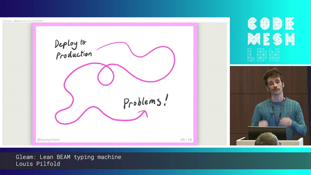 Louis Pilfold - Gleam: Lean BEAM typing machine | Code Mesh LDN 19
