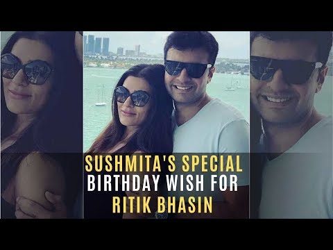 Sushmita Sen’s Wishes Ex-Boyfriend Ritik Bhasin On His Birthday | SpotboyE