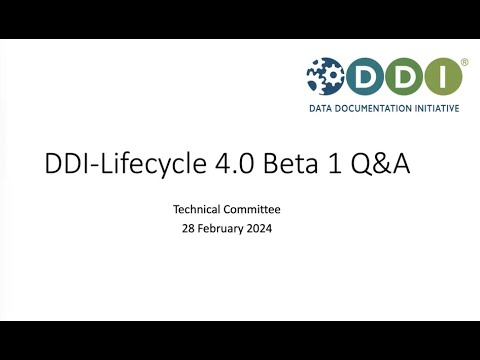 DDI-Lifecycle 4.0 Beta 1 Overview